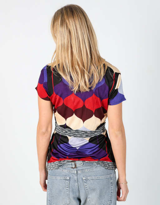 Vintage Custo Barcelona S cami in purple, 2 of 4