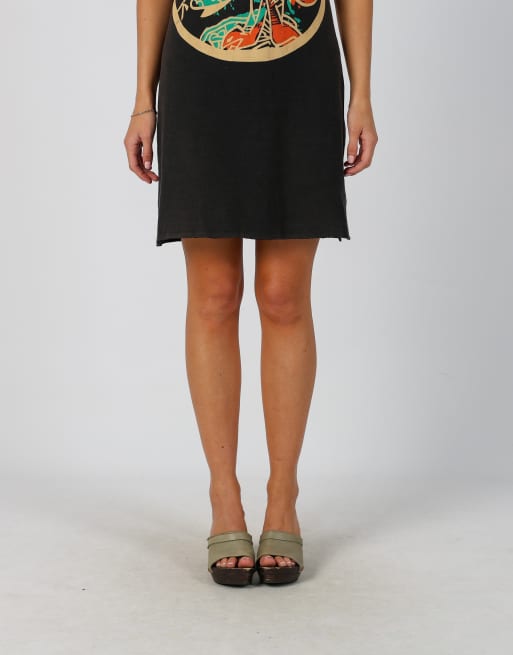 Vintage Custo Barcelona S woven mini dress in black, 2 of 4