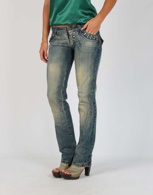 Vintage D. Belfort S straight jeans in blue, 2 of 4