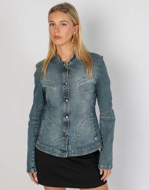 Vintage Daniel & Mayer M denim jacket in blue - view 1