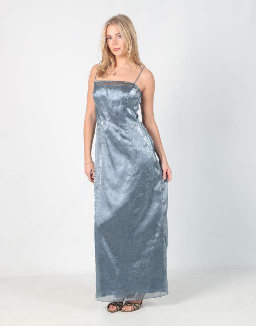 Vintage Daniel yona M formal dress in blue