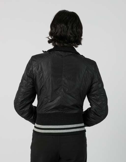 Vintage Datch M bomber jacket in black, 2 of 4