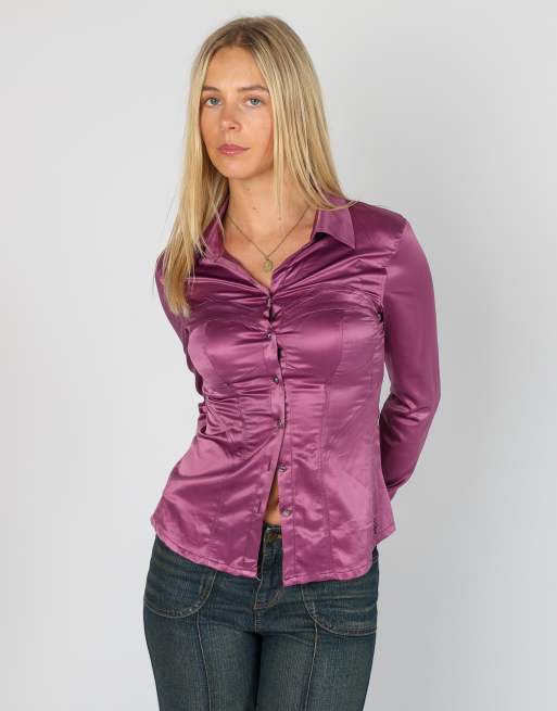 Vintage Datch S shirt in purple