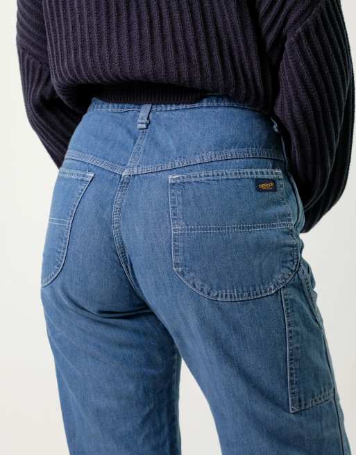 Vintage Deecees 28x34 Denim Carpenter Baggy Jeans Blue