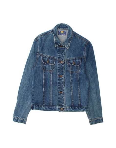 Vintage Denim Jacket UK 12 Medium In Blue - view 1