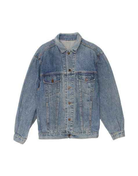 Vintage Denim Jacket UK 34 XS In Blue - view 1