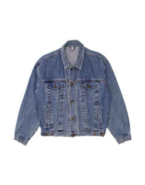 Vintage Denim Jacket UK 38 Medium In Blue - view 1