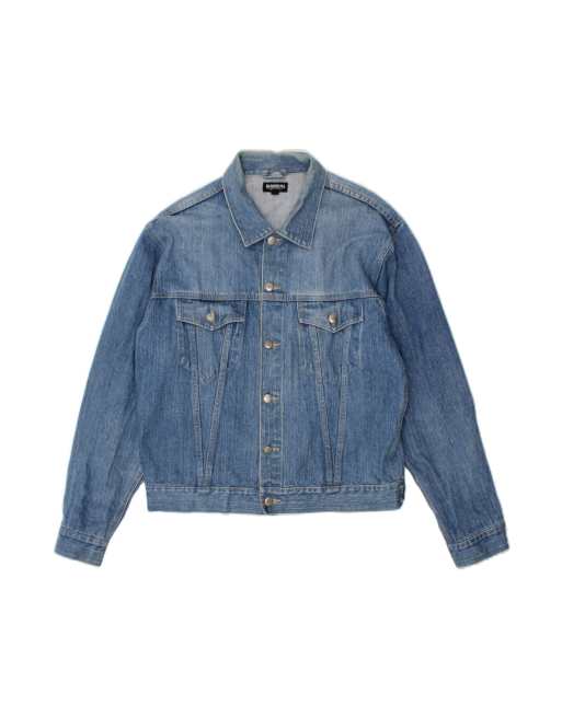 Vintage Denim Jacket UK 38 Medium In Blue