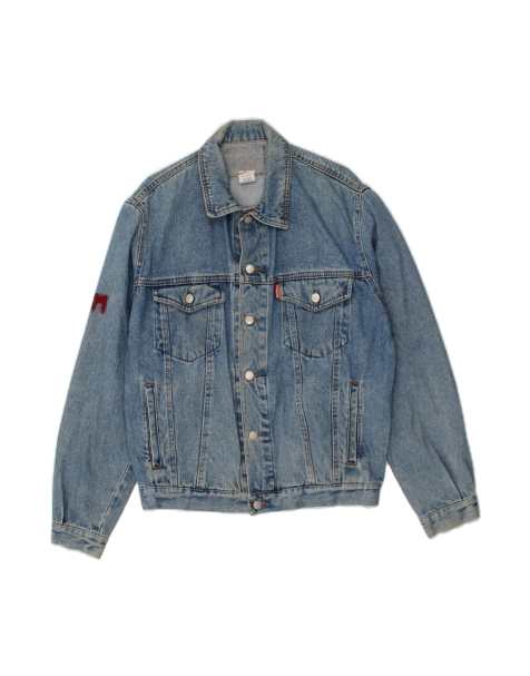Vintage Denim Jacket UK 38 Medium In Blue - view 1
