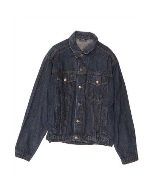 Vintage Denim Jacket UK 38 Medium In Blue