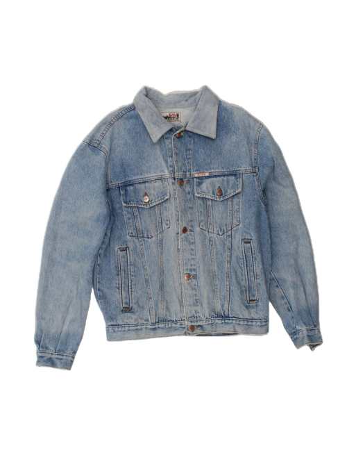 Vintage Denim Jacket UK 38 Medium In Blue