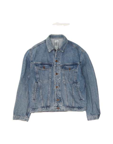 Vintage Denim Jacket UK 40 Large In Blue - view 1