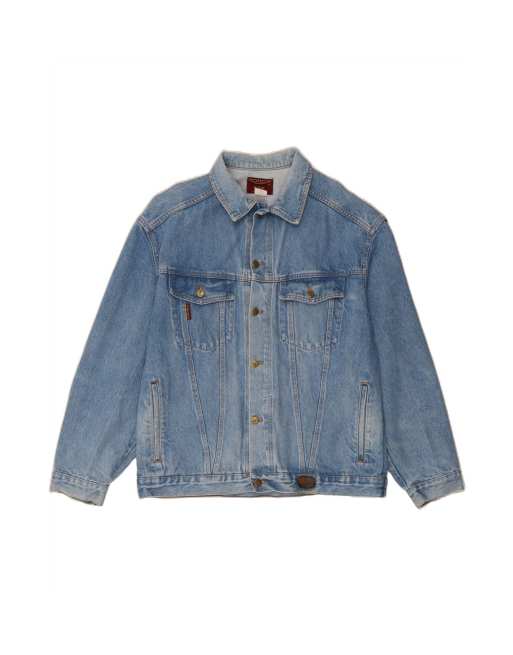 Vintage Denim Jacket UK 42 XL In Blue