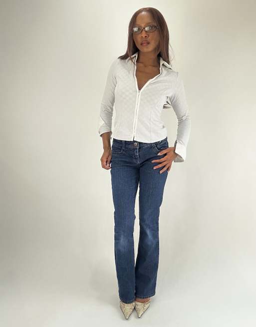 Vintage denim jeans in blue