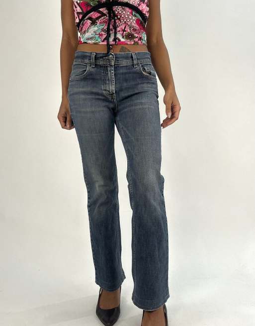 Vintage denim jeans in blue