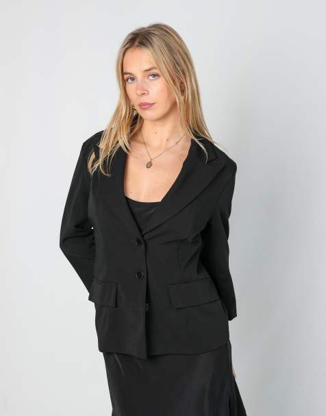 Vintage Denny Rose S blazer in black - view 1