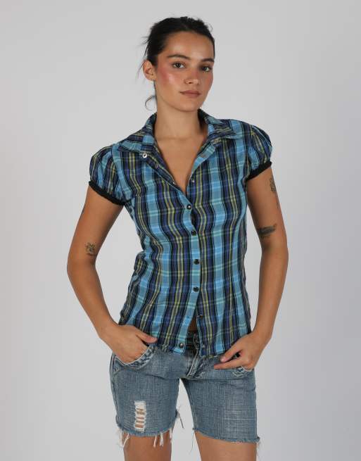 Vintage Denny Rose S shirt in blue