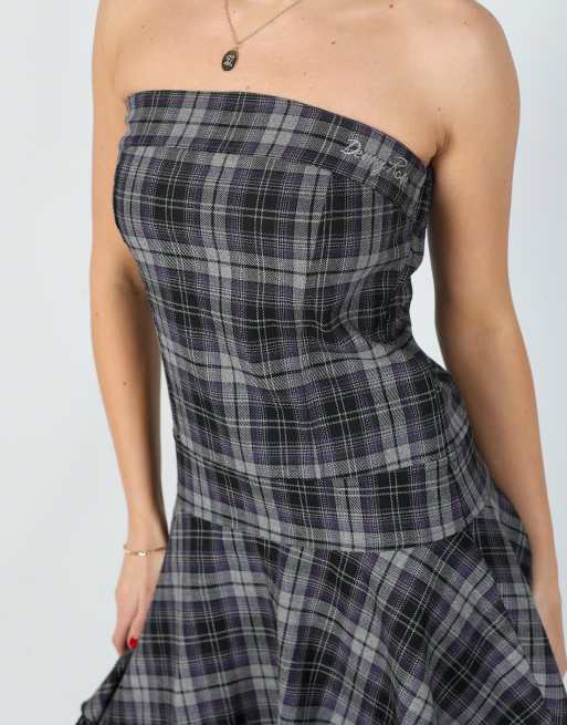 denny rose grey dress Abito lungo donna - art. 611DD14002