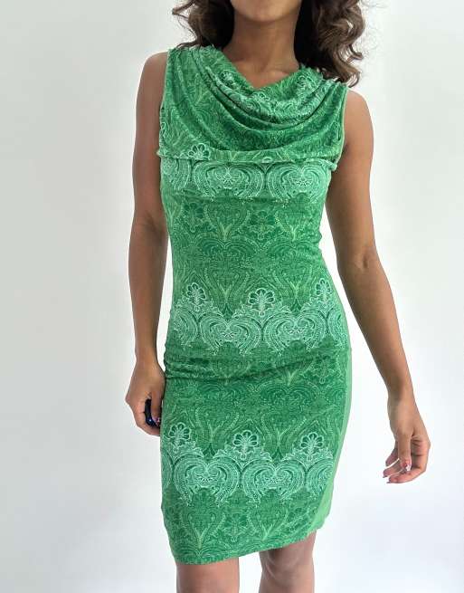 Vintage Desigual midi dress in green | ASOS