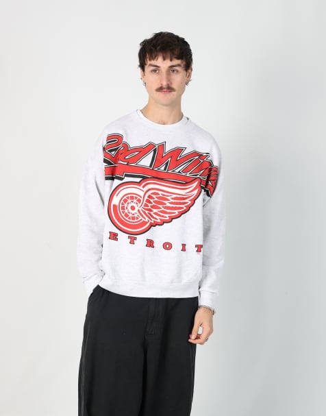 Vintage Detroit Red Wings m sweatshirt in grey - view 1