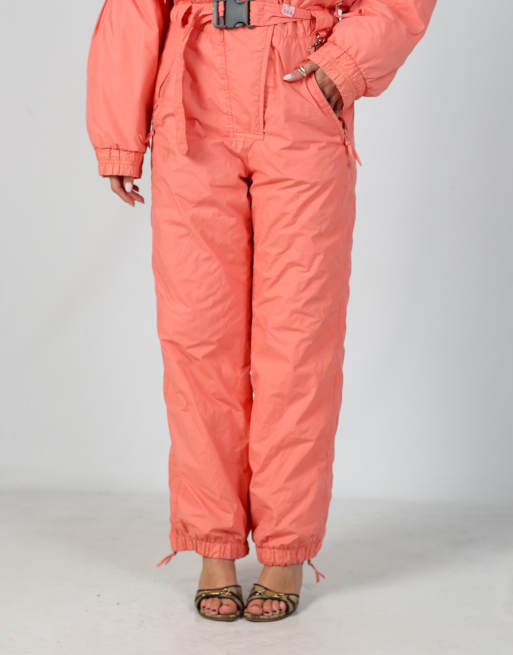 Vintage Diadora S ski suit in baby pink, 2 of 4