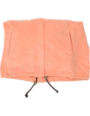 Vintage Diadora Size S Oversized Hooded Tracksuit Top Jacket in Pink