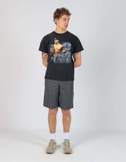 Vintage Dickies 30x20 canvas cargo shorts in charcoal grey