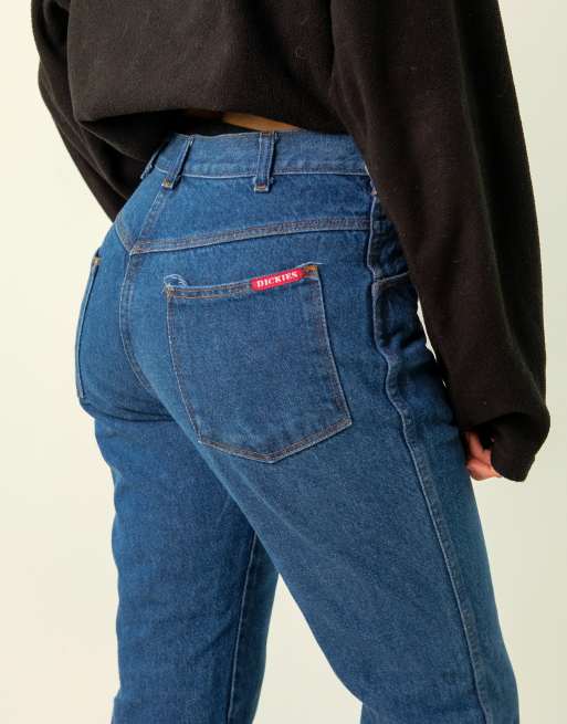 Vintage Dickies 32x30 Denim Carpenter Baggy Jeans Blue