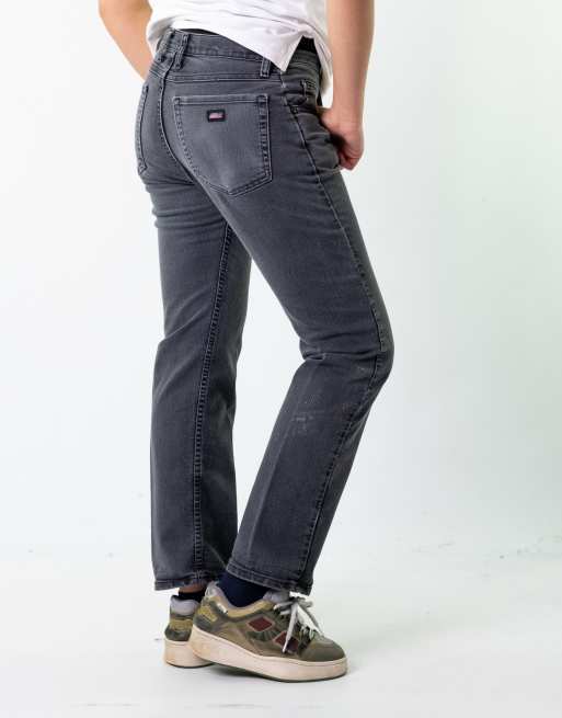 Vintage Dickies (32x30) Jeans in Dark Grey Denim