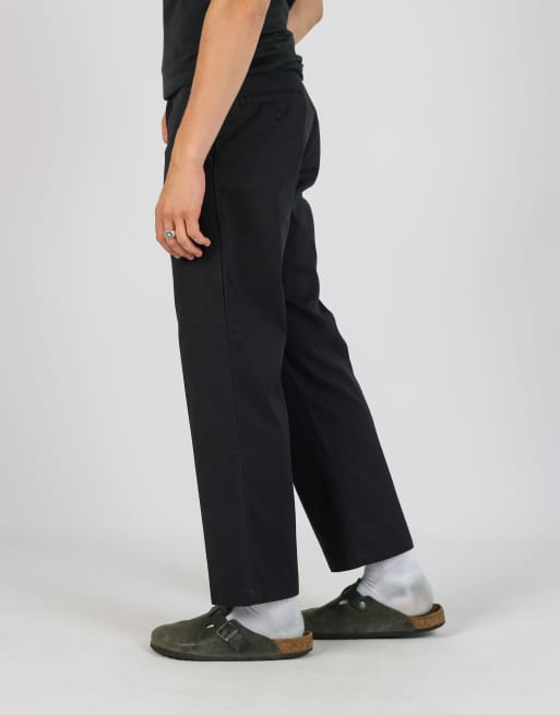 Vintage Dickies 32x30 woven straight pants in black