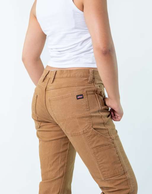 Vintage Dickies 32x32 Denim Carpenter Jeans Brown