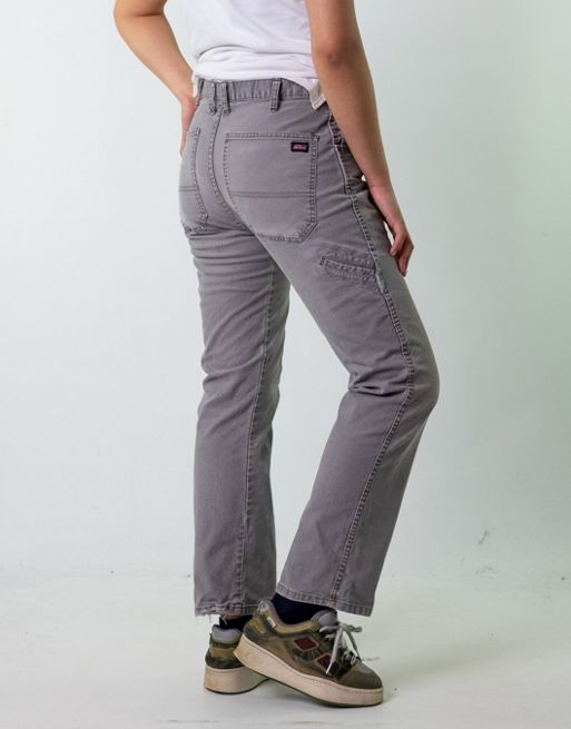 Vintage Dickies (32x32) Jeans in Light Grey Denim
