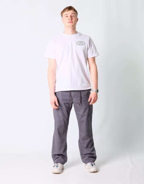 Vintage Dickies 32x32 Woven Cargo Pants Charcoal Grey - view 1