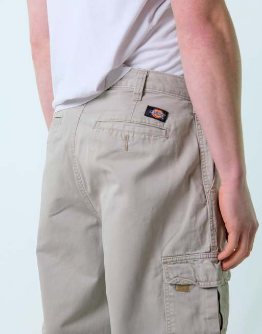 Vintage Dickies 32x32 Woven Cargo Pants Cream