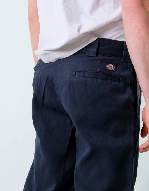 Vintage Dickies 33x32 Woven Straight Pants Navy Blue