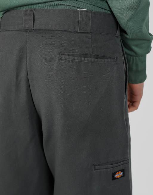 Vintage Dickies 34x20 canvas cargo shorts in charcoal grey, 4 of 4