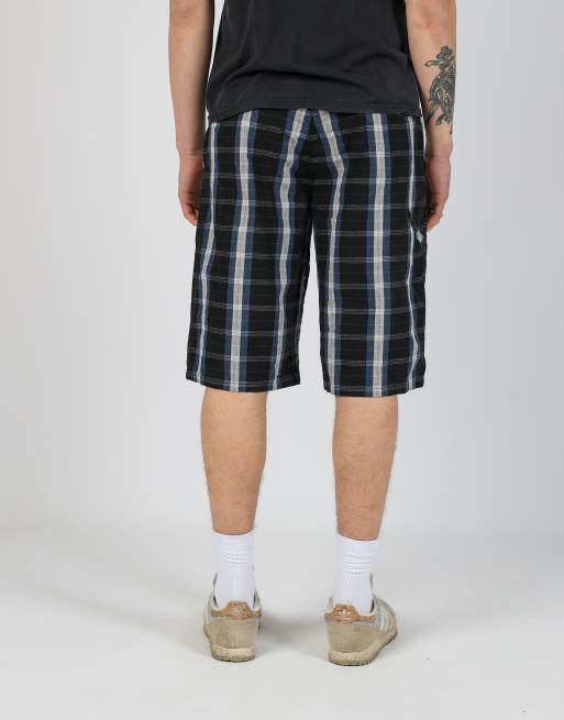 Vintage Dickies 34x23 canvas cargo shorts in black