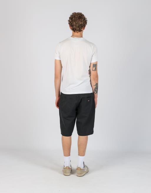 Vintage Dickies 34x28 canvas cargo shorts in black, 3 of 4