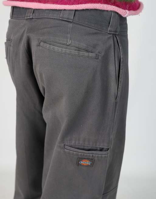 Vintage Dickies 34x30 woven straight pants in grey, 4 of 4