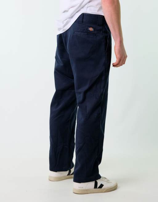 Vintage Dickies 34x30 Woven Straight Pants Navy Blue