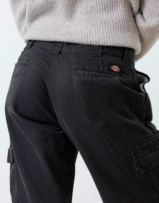 Vintage Dickies 34x32 Canvas Carpenter Baggy Jeans Black