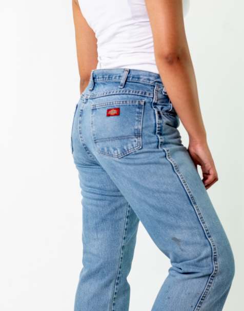 Vintage Dickies 34x32 Denim Jeans Light Blue - view 1