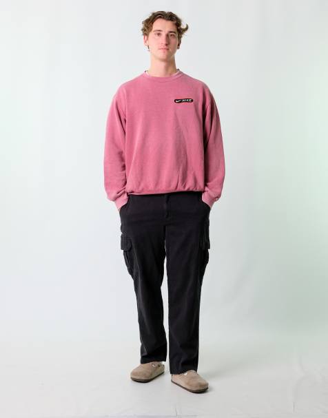 Vintage Dickies 34x32 Woven Cargo Pants Black - view 1