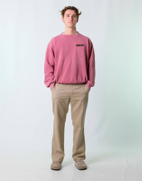 Vintage Dickies 34x32 Woven Straight Pants Beige - view 1