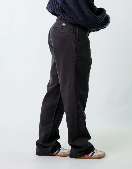 Vintage Dickies 34x32 Woven Straight Pants Black