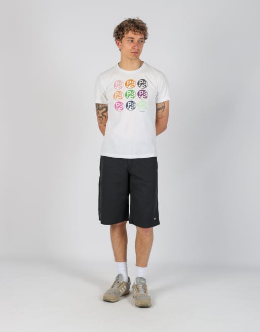 Vintage Dickies 34x34 canvas cargo shorts in black
