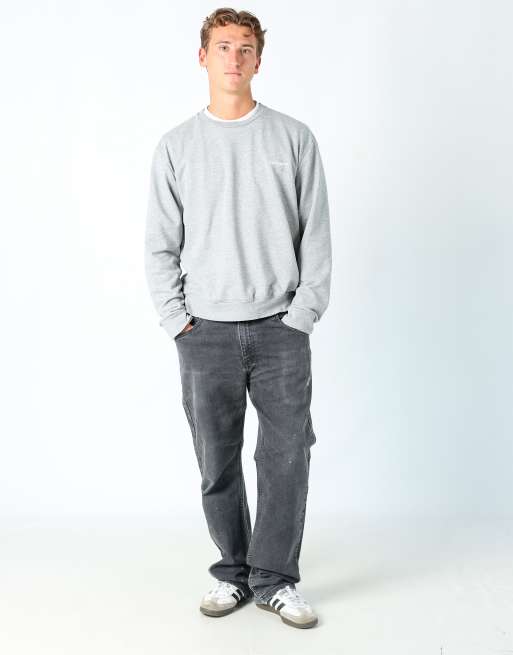 Vintage Dickies 34x34 denim jeans in charcoal grey