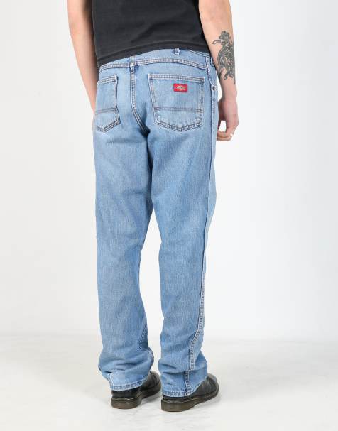 Vintage Dickies 34x34 denim jeans in light blue - view 1