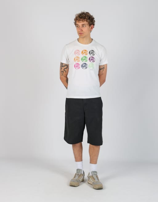 Vintage Dickies 34x41 canvas cargo shorts in black
