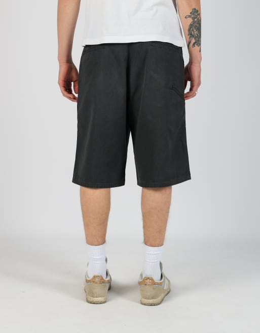 Vintage Dickies 34x41 canvas cargo shorts in black, 4 of 4